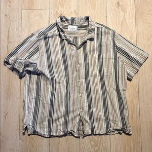 Men’s  Short Sleeve Button Down Shirt